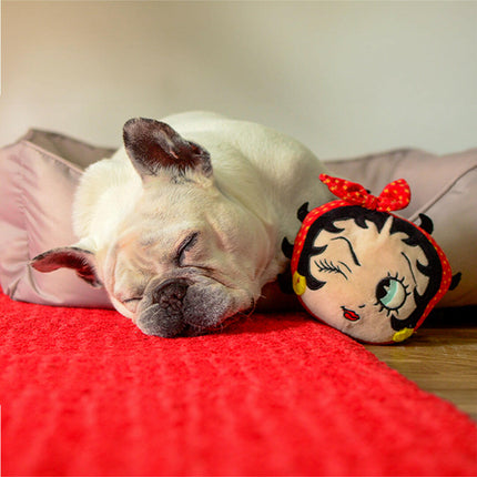 Dashi Betty XXI Plush Toy For Dogs - plush toy for dogs with a squeaker, Betty Boop head.