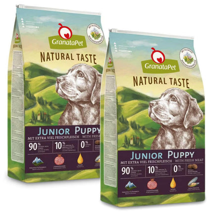 GranataPet Natural Taste Junior/Puppy Poultry & - grain-free puppy food with poultry and salmon.