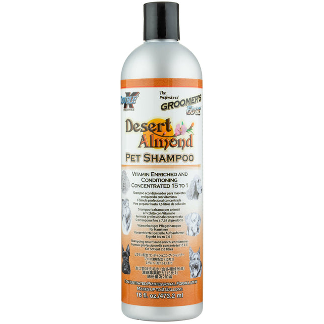 Double K Desert Almond - almond shampoo for long and thick fur of dogs, cats, and horses, concentrate.