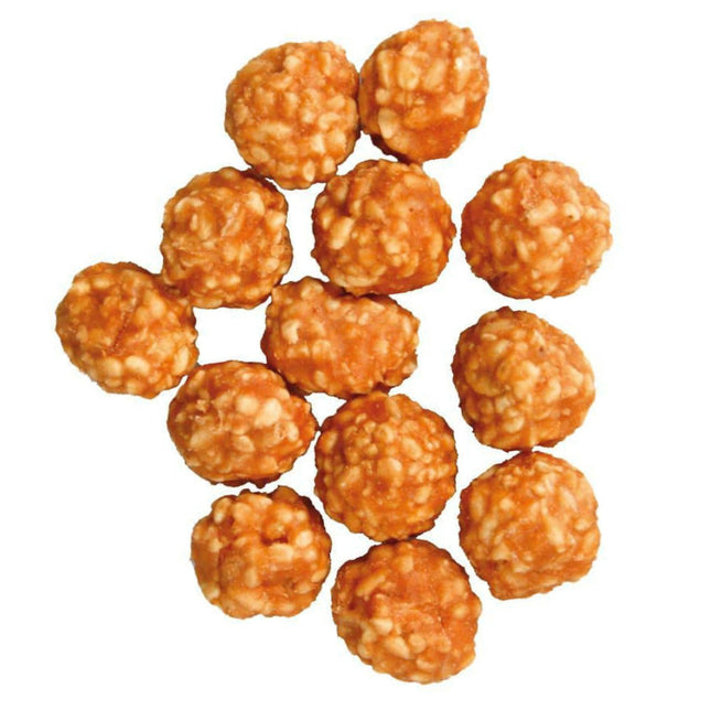 Flamingo Hapki Chicken & Rice Balls - treats for dogs, chicken and rice balls.
