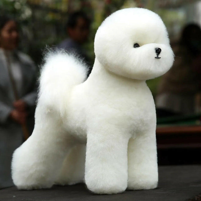 Mr. Jiang Bichon Model Dog - grooming practice mannequin, without fur.