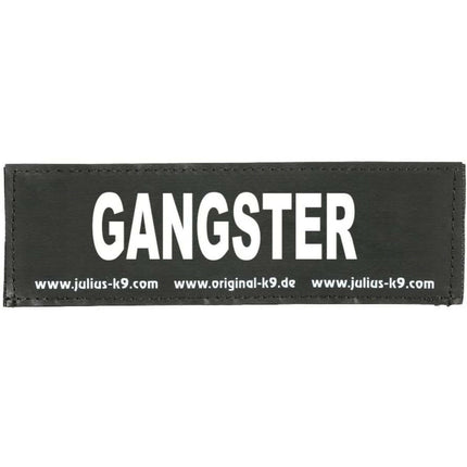 Julius K9 Gangster Patch 2pcs - patches for Julius harnesses, with Velcro.