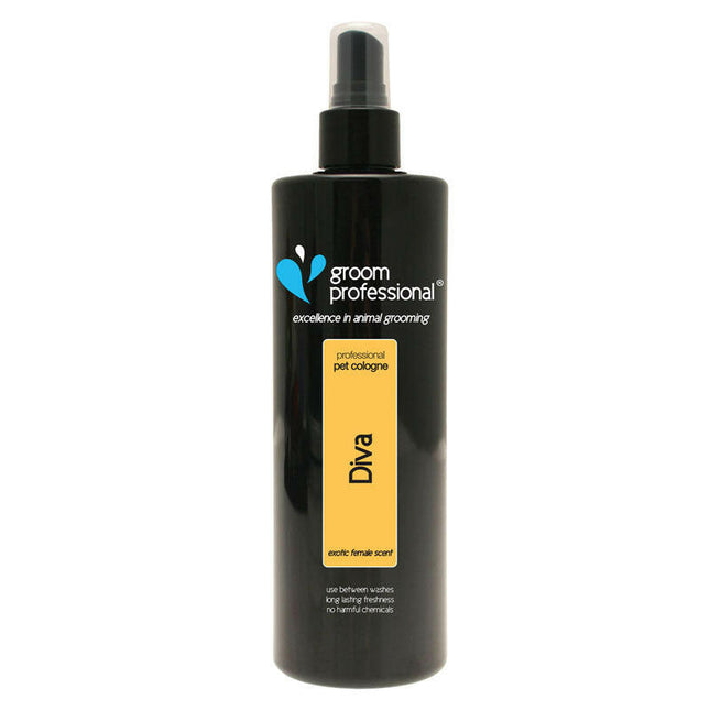 Groom Professional Diva Cologne - scented toilet water for dogs.