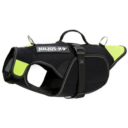 Julius - K9 Multifunctional Neon Vest - swimming vest for dogs, rehabilitation.