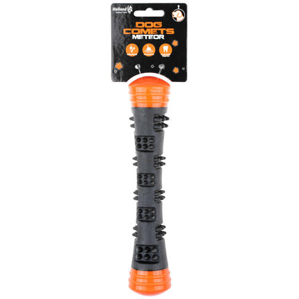 Dog Comets Meteor - fetch toy for dogs, rubber stick with protrusions and 2 squeakers.