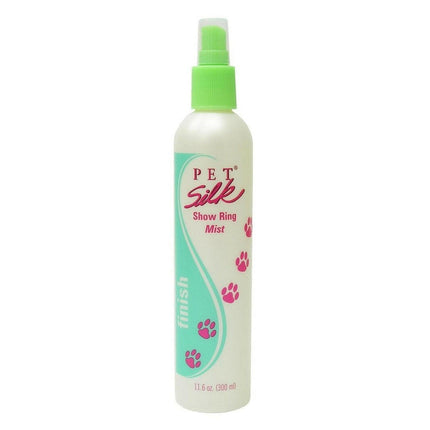 Pet Silk Show Ring Mist - a shining and anti-static mist for show coats, perfect before entering the ring..