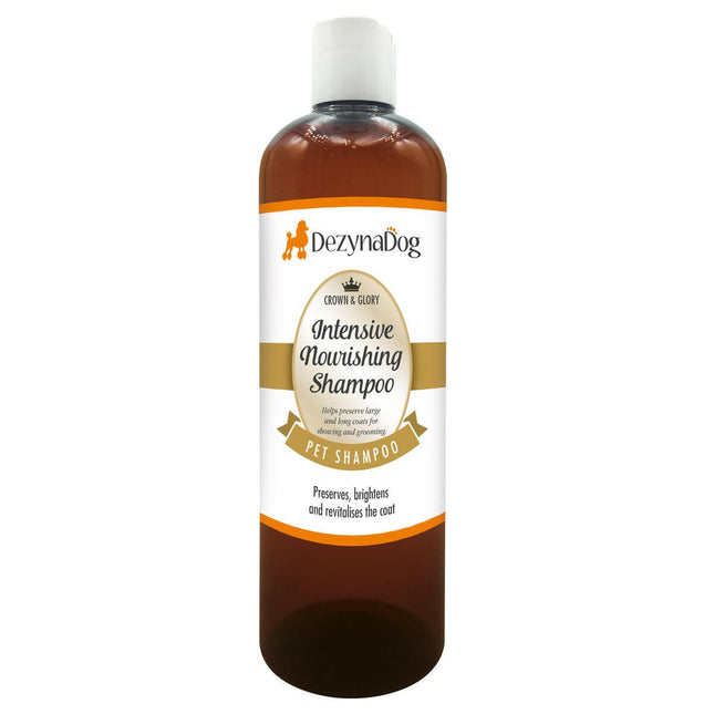 DezynaDog Crown & Glory Intensive Nourishing Shampoo - nourishing and cleansing shampoo for show dogs, concentrate 1:10.