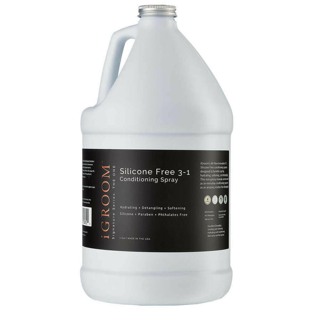 IGroom Silicone Free 3-in-1 Conditioning Spray - silicone-free conditioner for dogs, facilitates detangling and nourishes..