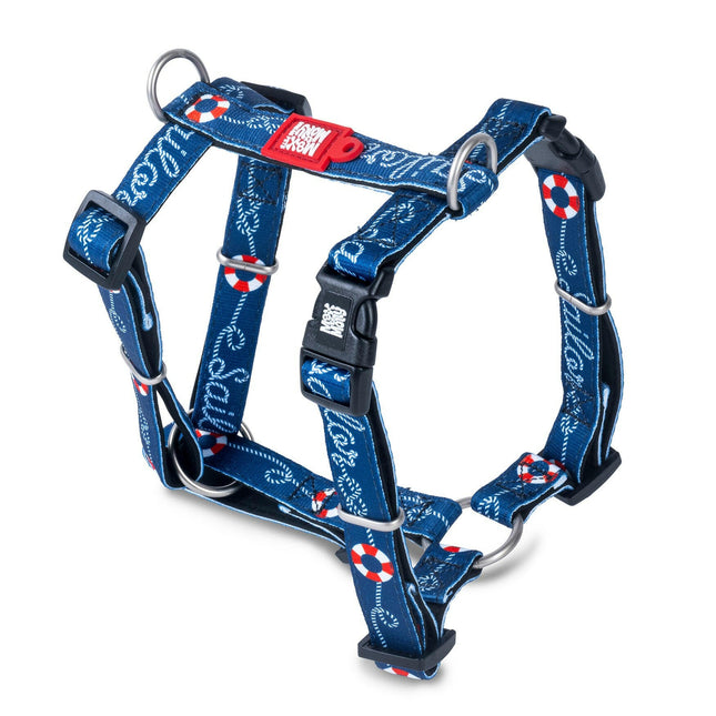 Max&Molly H - Sailor Harness - colorful adjustable harness for dogs and puppies.