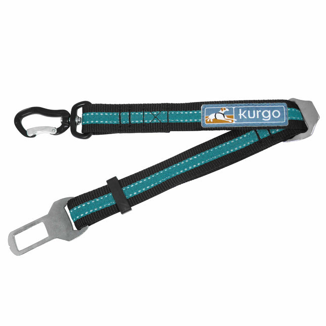 Kurgo Direct to Seatbelt Swivel Tether - adjustable car seat belt for dogs, swivel carabiner