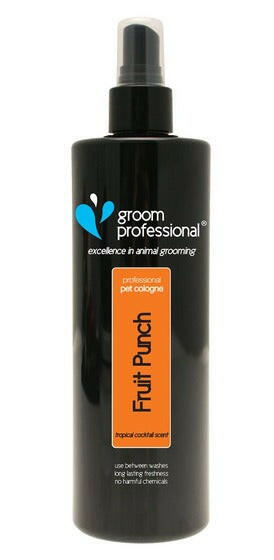 Groom Professional Fruit Punch Cologne - scented toilet water for dogs.