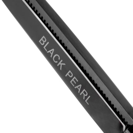 Geib Black Pearl Thinners - professional single-sided thinning shears made of cobalt steel - 46 teeth.