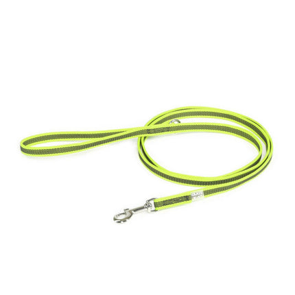 Julius K9 Color & Gray Supergrip Leash with D-ring and Handle - Non-slip Dog Leash with D-ring.