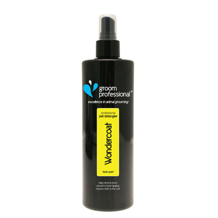 Groom Professional Wondercoat Detangling & Conditioning Spray - detangling and conditioning spray for easy coat combing.