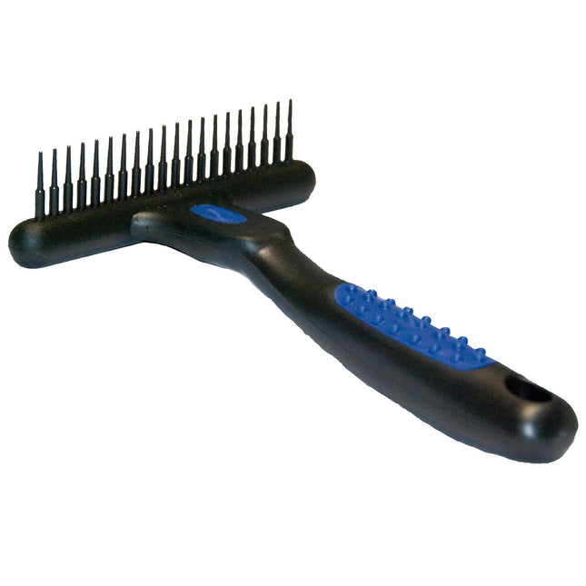 Show Tech Antistatic Rake - Dog Rake with Antistatic Pins.