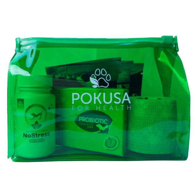Pokusa First Aid Kit - first aid kit for dogs, for shared travels and excursions.