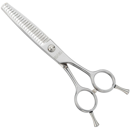 Ehaso Revolution Chunker - professional single-sided thinning shears, best Japanese steel, 22 teeth.