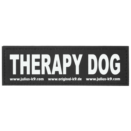 Julius - K9 Therapy Dog Patch 2pcs - Velcro for Julius K9 Harnesses.