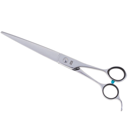 Geib Crab Straight Scissors Level 2 - high-quality straight scissors for pet grooming with a single-sided micro-grind.