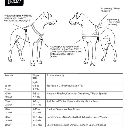 Hurtta Casual Harness - Norwegian Harness for Dogs