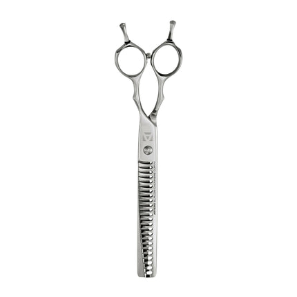 Artero Slalom Curved Chunkers - sturdy curved thinning shears made of Japanese VG1 steel, 24 teeth.