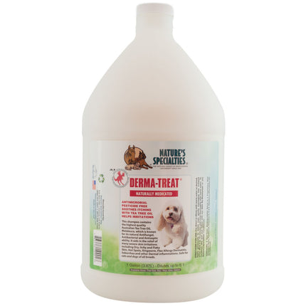 Nature's Specialties Derma - Treat Shampoo - anti-itch antibacterial shampoo for dogs and cats, concentrate 1:6