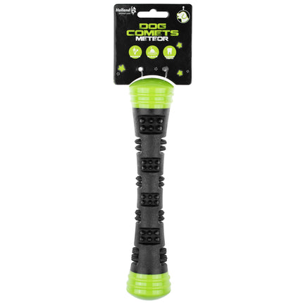 Dog Comets Meteor - fetch toy for dogs, rubber stick with protrusions and 2 squeakers.