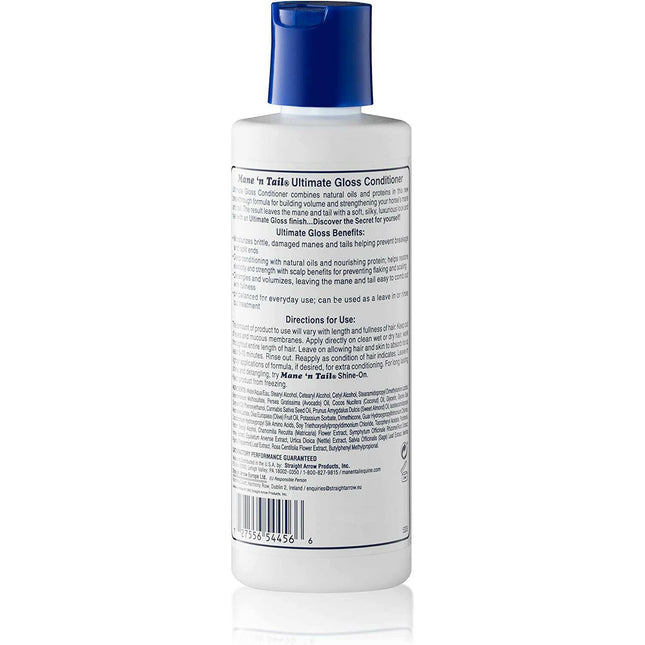 Mane'n Tail Ultimate Gloss Conditioner - moisturizing and shining conditioner for dogs, cats, and horses.