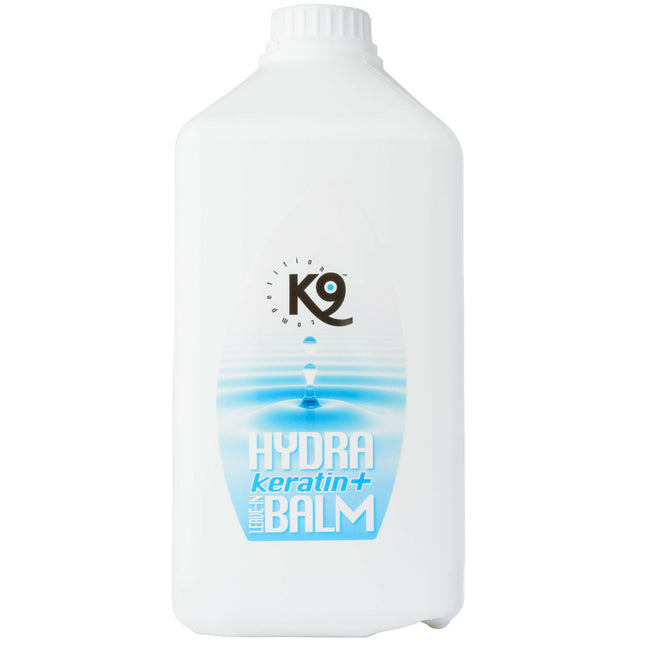 K9 Horse Hydra Keratin+ Leave-in Balm - moisturizing protein and keratin spray for horses - 2.7L.