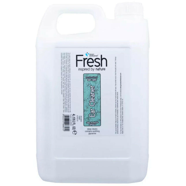 Groom Professional Fresh Ear Cleaner - ear cleaning solution based on essential oils and citrus extracts.