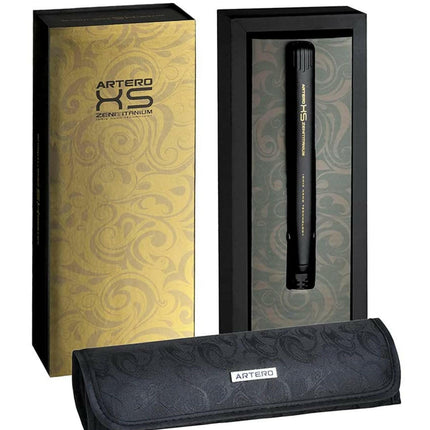 Artero XS Zenit Titanium - professional mini straightener with titanium plates.