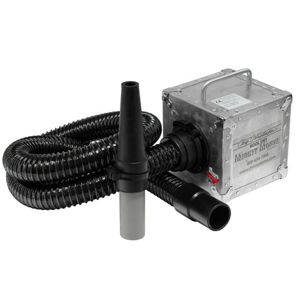 Chris Christensen Mighty Mouse Dryer 1000W - incredibly lightweight and efficient tabletop dryer, aluminum housing.