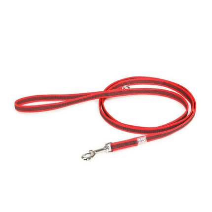 Julius K9 Color & Gray Supergrip Leash with D-ring and Handle - Non-slip Dog Leash with D-ring.