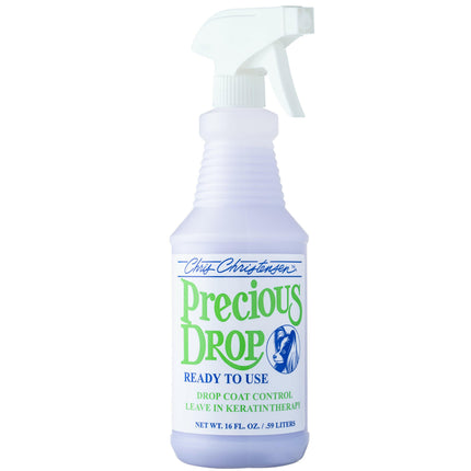 Chris Christensen Precious Drop - moisturizing and smoothing leave-in conditioner spray for fur.