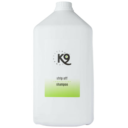 K9 Strip Off Shampoo - deep cleansing shampoo for dogs and cats, concentrate 1:10.