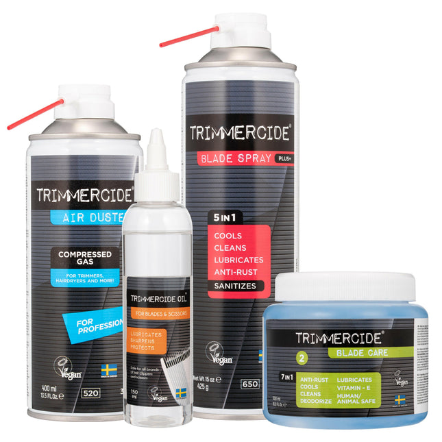 Trimmercide Starter Set pcs. - cleaning and maintenance products for blades.