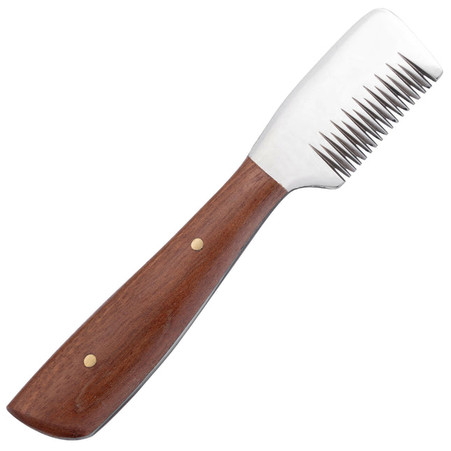 Yento - wide wooden trimmer for thick hair.