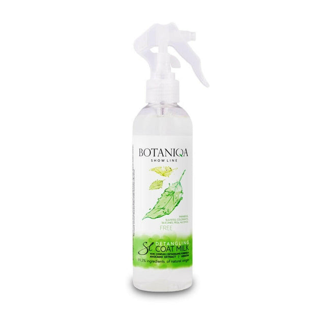 Botaniqa Show Line Detangling Coat Milk - detangling milk for easy grooming of fur.
