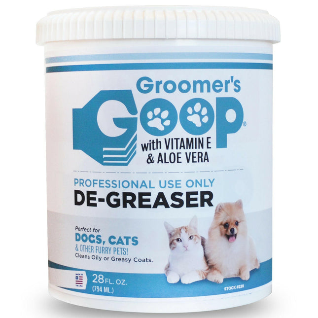 Groomer's Goop De-Greaser Cream - degreasing paste for dog and cat fur, removes stains and unpleasant odors.
