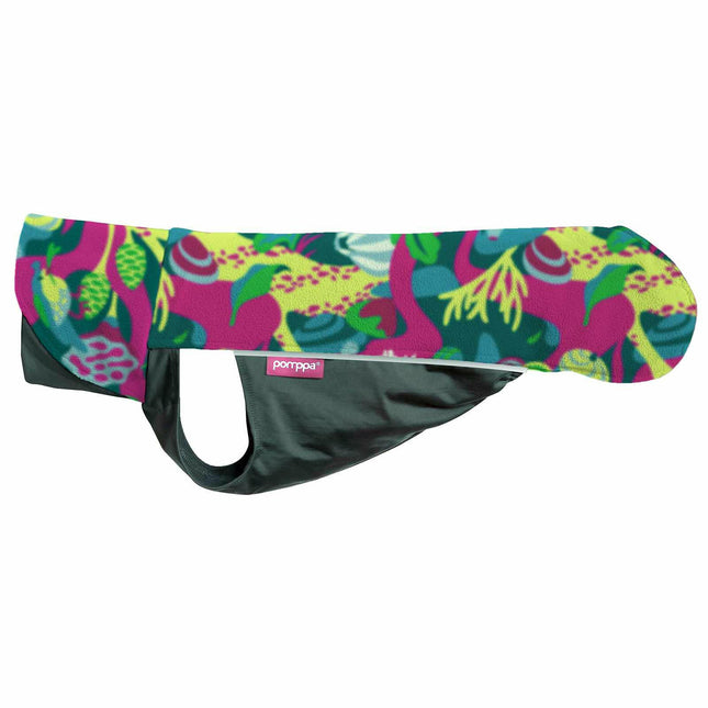 Jumppa Pomppa Trail - polar for dogs, multicolor leaves.