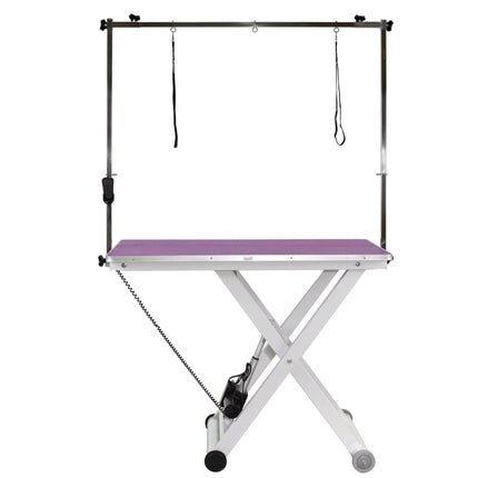 Blovi Eden - electric lift grooming table, top.