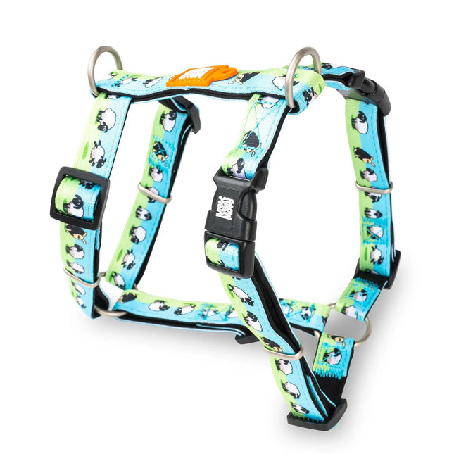 Max&Molly H - Harness Sheep - colorful harnesses for dogs and puppies, adjustable.