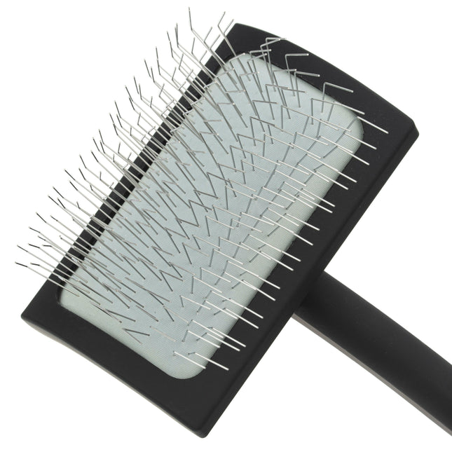 Chris Christensen Big K Medium Slicker Brush - Poodle Brush with Long Pins.