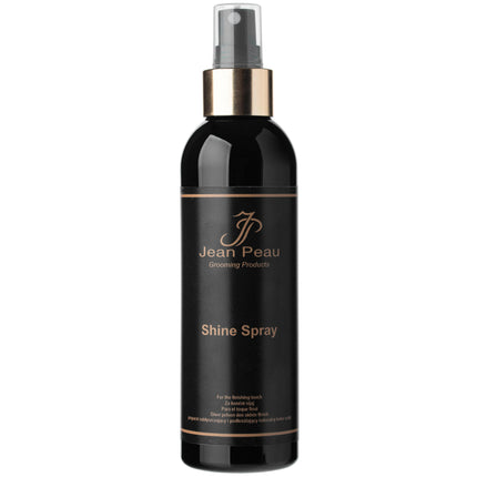 Jean Peau Shine Spray - a glossing product that enhances and highlights the natural color of your dog and cat's fur..