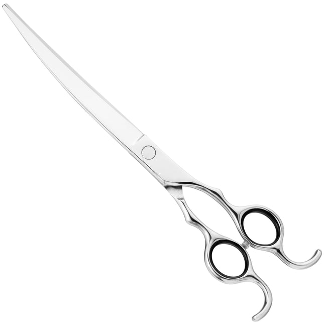 Henbor Infinity Pet Line Curved Scissors - professional pet grooming scissors, curved