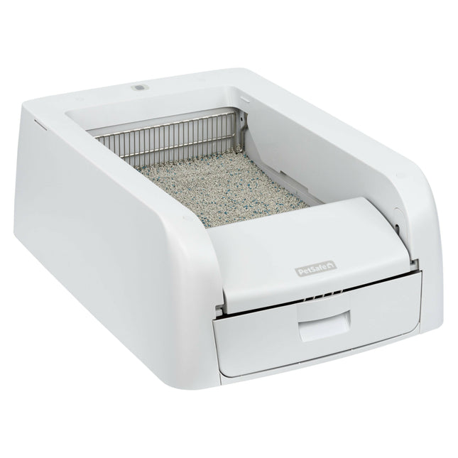 PetSafe Scoop Free Self-Cleaning Litter Box - Self-Cleaning Cat Litter Box with Motion Sensor.