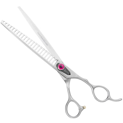 Kenchii Love Chunkers - single-sided thinning shears for groomers, 22 teeth