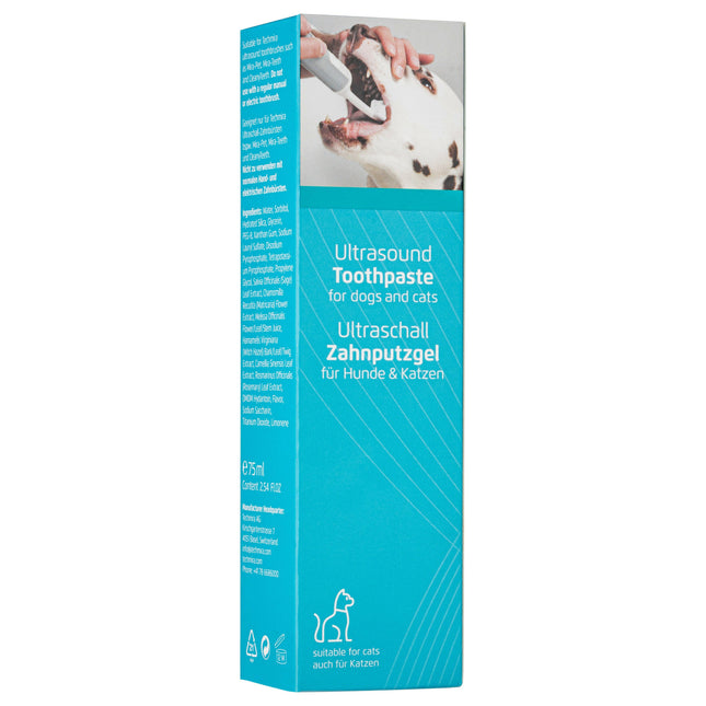 Cleany Teeth Ultrasound Toothpaste - gel toothpaste for dogs and cats, for ultrasonic toothbrush..