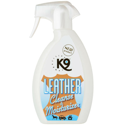 K9 Leather Cleanse & Moisturizer - moisturizing cleaner for leather items.