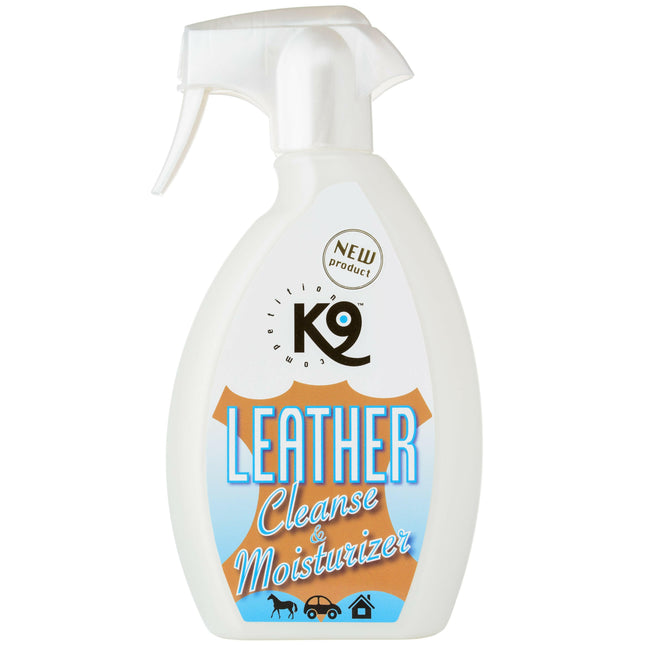 K9 Leather Cleanse & Moisturizer - moisturizing cleaner for leather items.